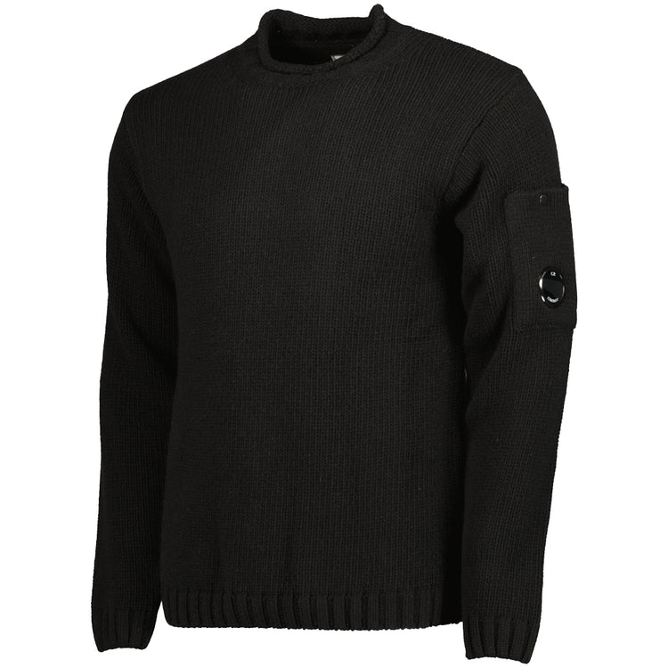 Funnel Neck Lens Jumper - Casual Basement