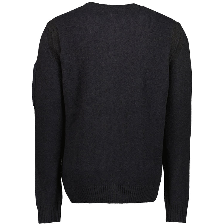 Crewneck Lens Fleece Knit - Casual Basement