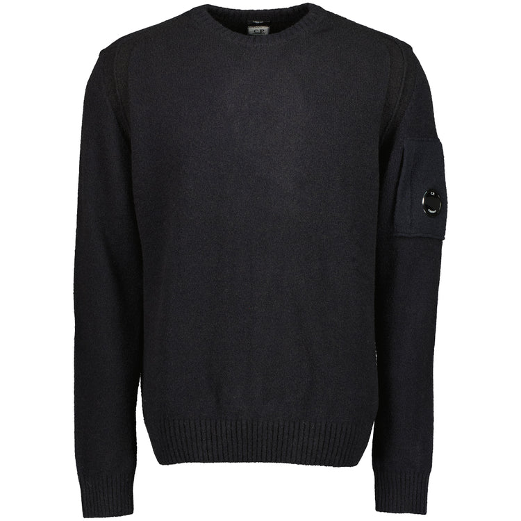 Crewneck Lens Fleece Knit - Casual Basement