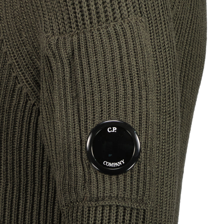 Re-Wool Zip Lens Cardigan - Casual Basement