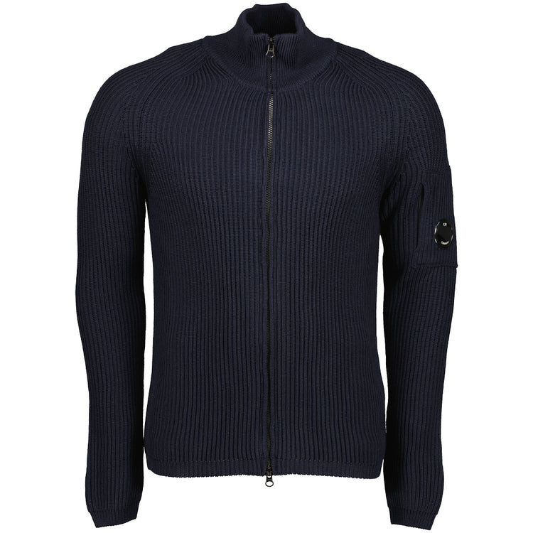 Re-Wool Zip Lens Cardigan - Casual Basement