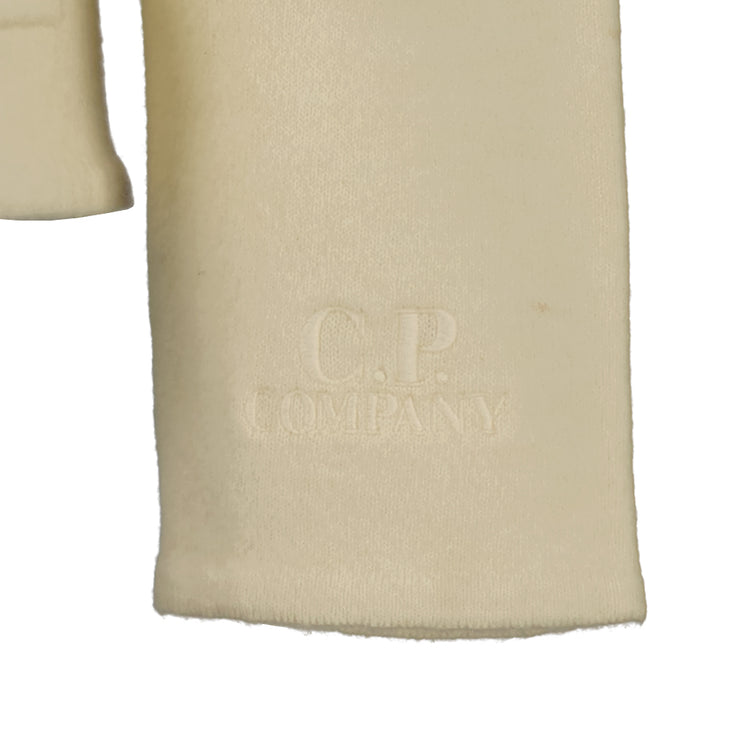 Embroidered Cuff Logo Zip Knit - Casual Basement