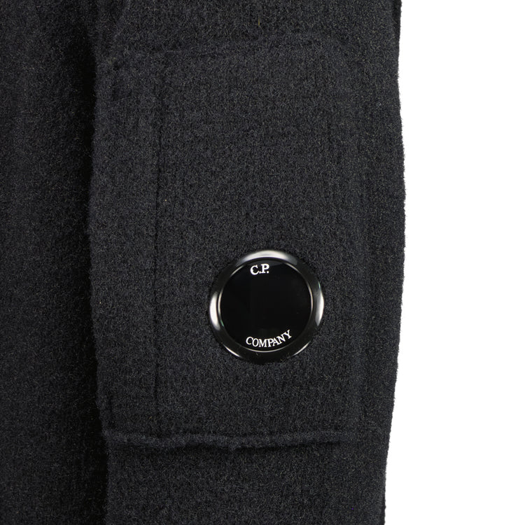 Knitted Lens Zip Cardigan - Casual Basement