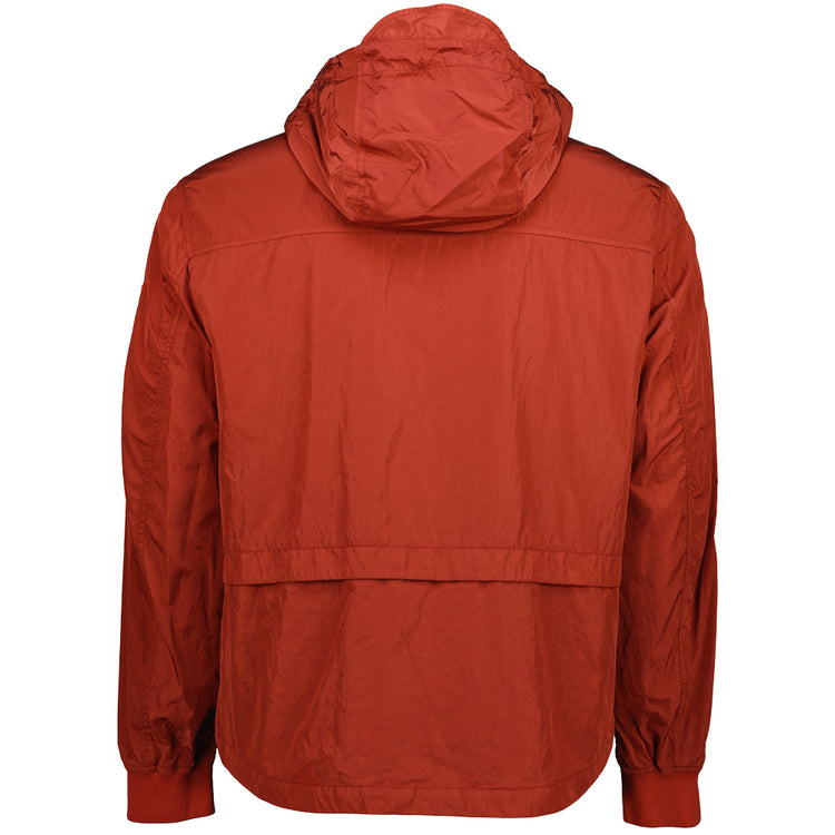 Chrome-R Hooded Lens Overshirt Jacket - Casual Basement