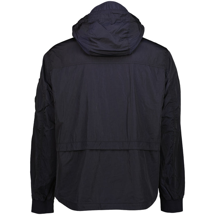 Chrome-R Hooded Lens Overshirt Jacket - Casual Basement
