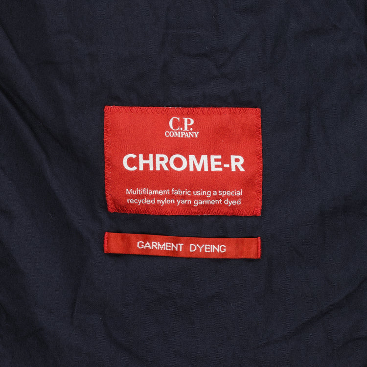Chrome-R Hooded Lens Overshirt Jacket - Casual Basement