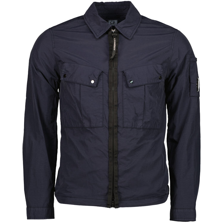 Flatt Nylon Lens Overshirt Jacket - Casual Basement