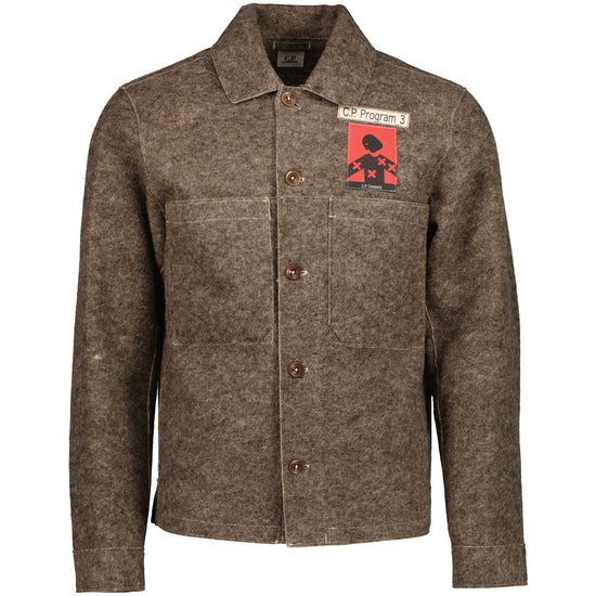 Program_3 Felt Overshirt - Casual Basement