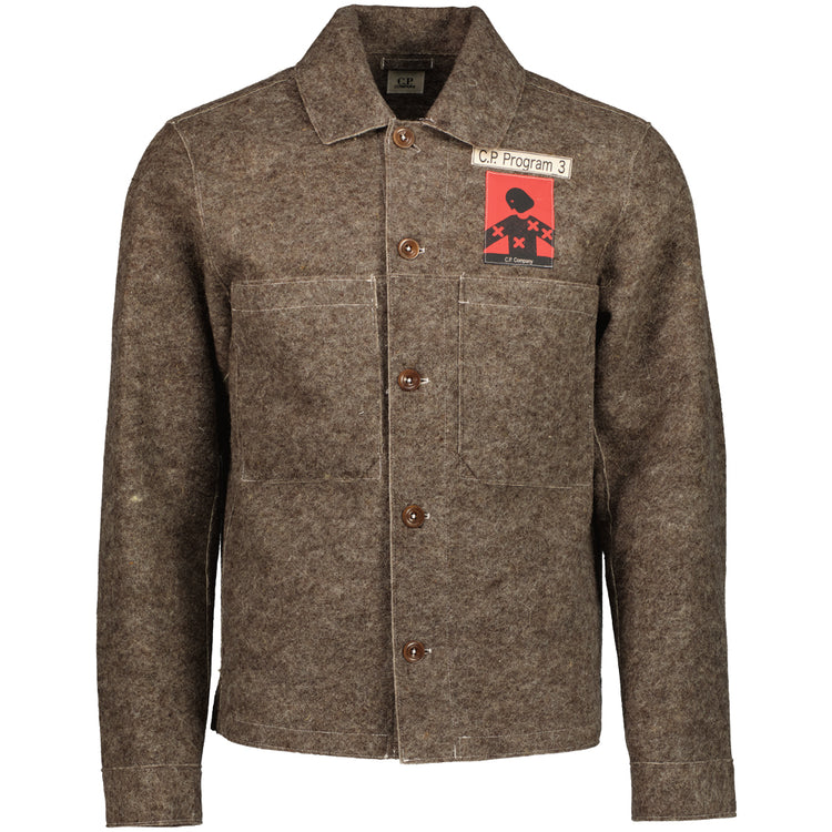 Program_3 Felt Overshirt - Casual Basement