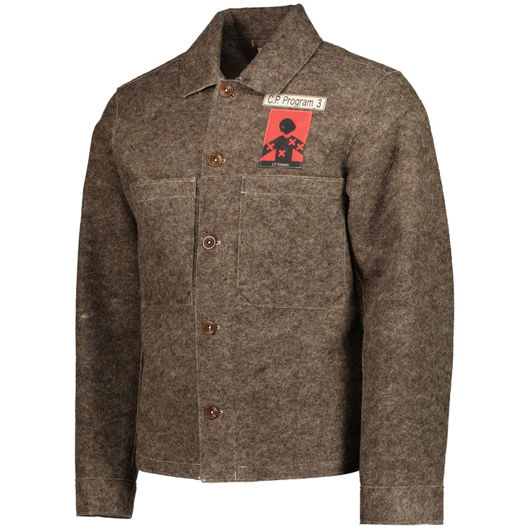 Program_3 Felt Overshirt - Casual Basement