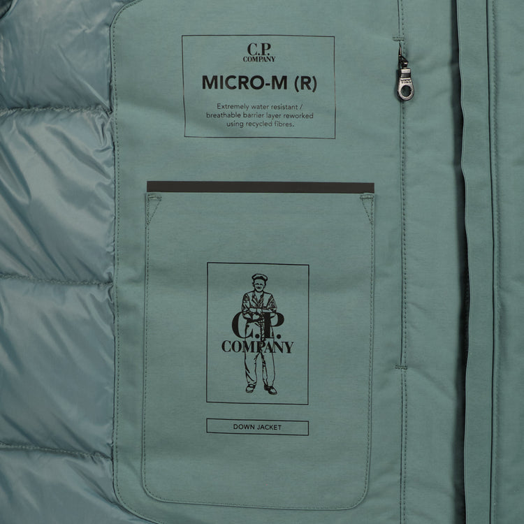 Micro-M Hooded Down Jacket - Casual Basement