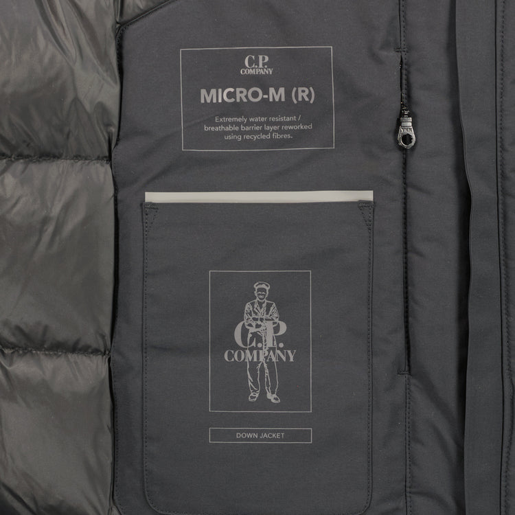 Micro-M Hooded Down Jacket - Casual Basement