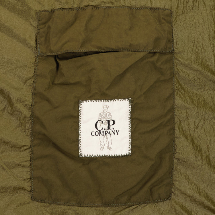 Long Flatt Nylon Down Lens Jacket - Casual Basement