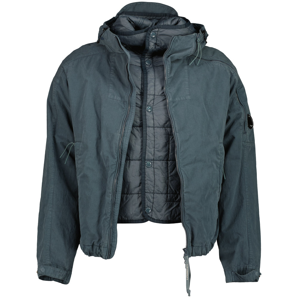C.P. Company | 50 FILI Gommata 2 in 1 Lens Jacket - Orion Blue