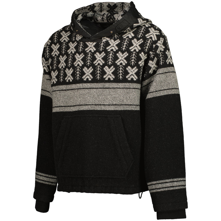 Pullover C.P. Duffel Jacquard Coat - Casual Basement