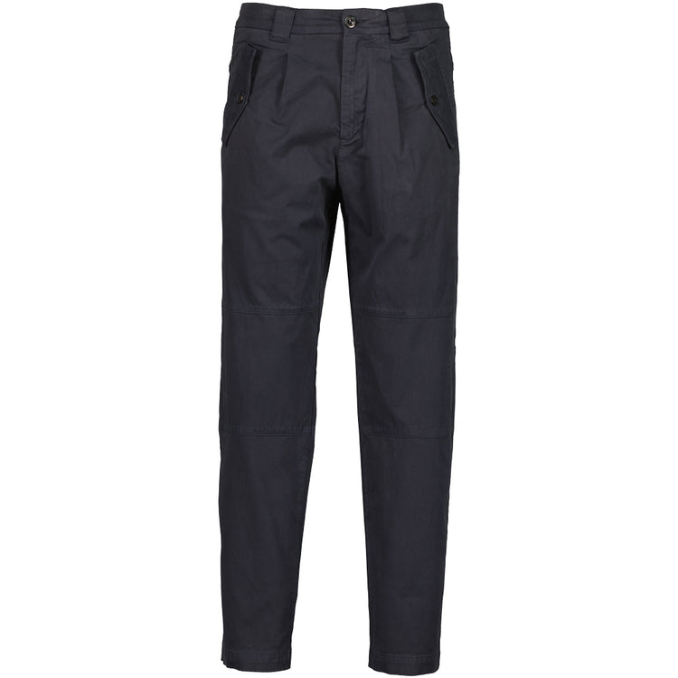 Loose Fit Stretch Satin Trousers - Casual Basement