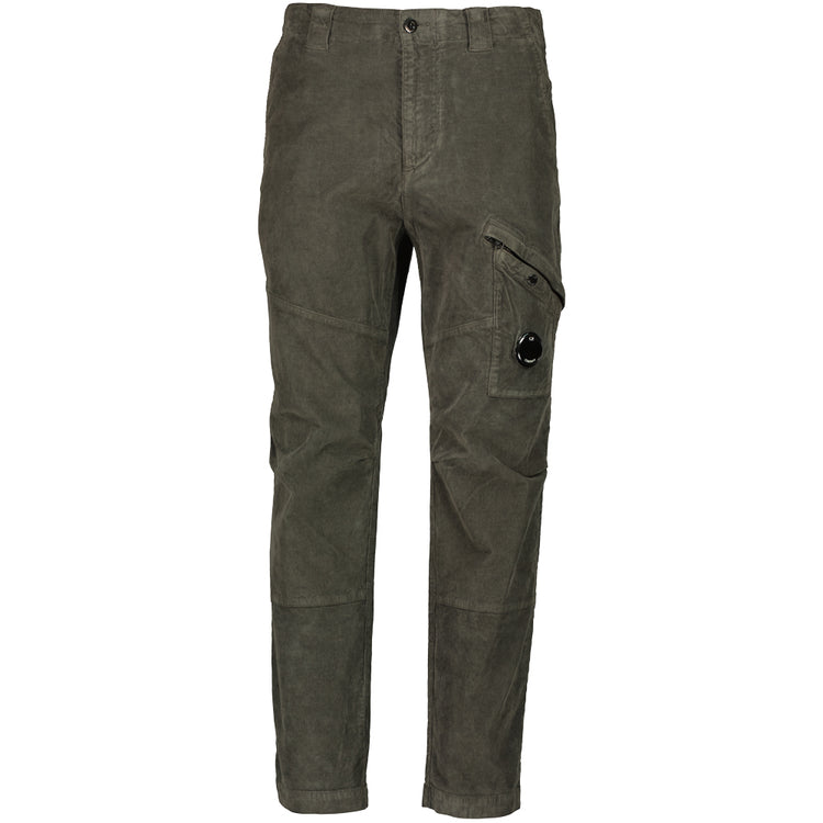 Corduroy Lens Cargo Pants - Casual Basement