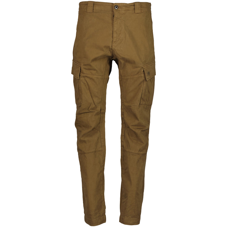 Stretch Satin Logo Patch Cargos - Casual Basement