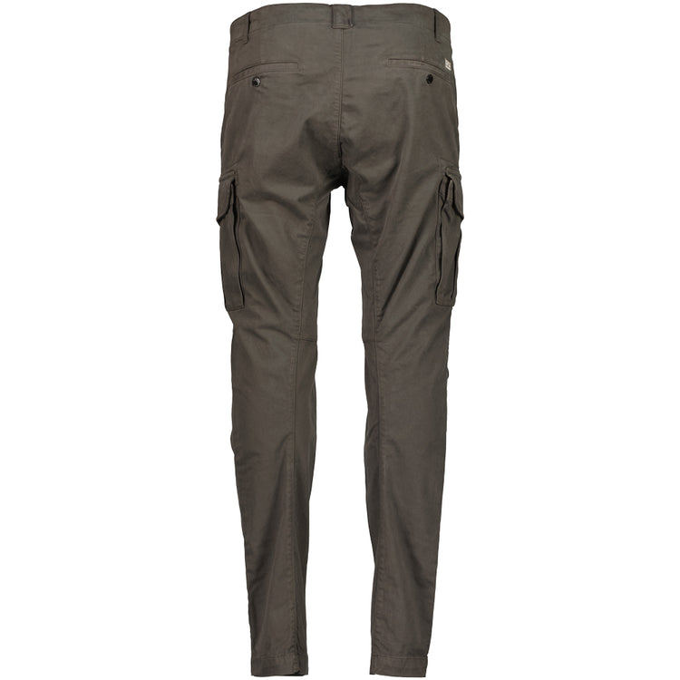 Stretch Satin Logo Patch Cargos - Casual Basement