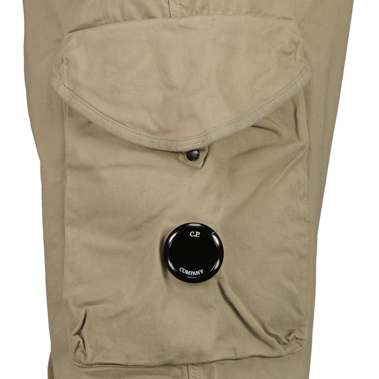 Stretch Satin Lens Cargo Pants - Casual Basement
