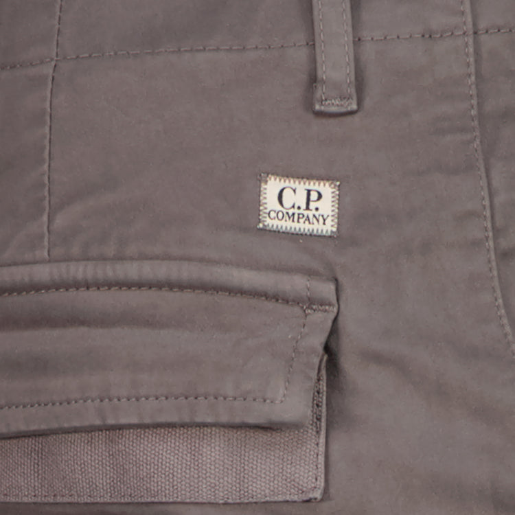 Stretch Satin Lens Cargo Pants - Casual Basement