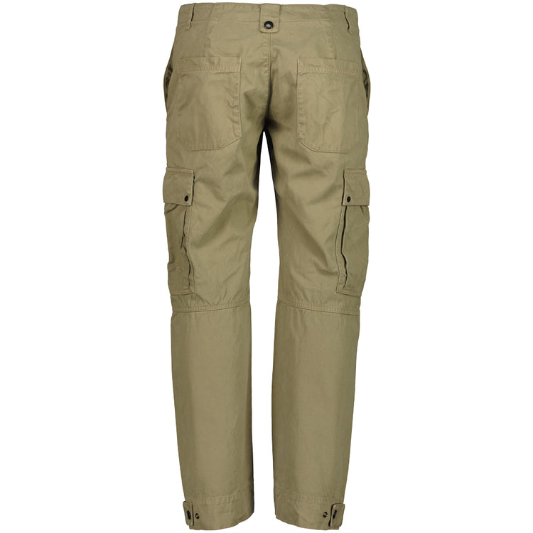 Military Twill Logo Patch Cargos - Casual Basement