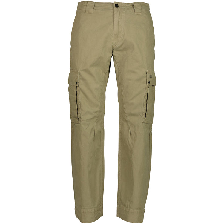Military Twill Logo Patch Cargos - Casual Basement