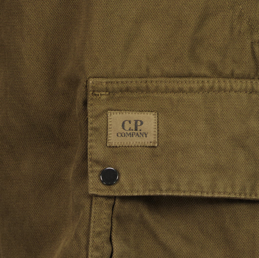 Military Twill Logo Patch Cargos - Casual Basement