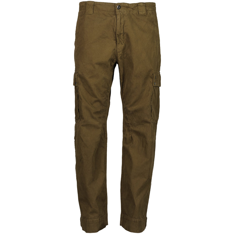 Military Twill Logo Patch Cargos - Casual Basement