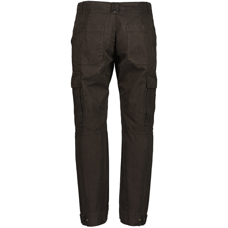 Military Twill Logo Patch Cargos - Casual Basement