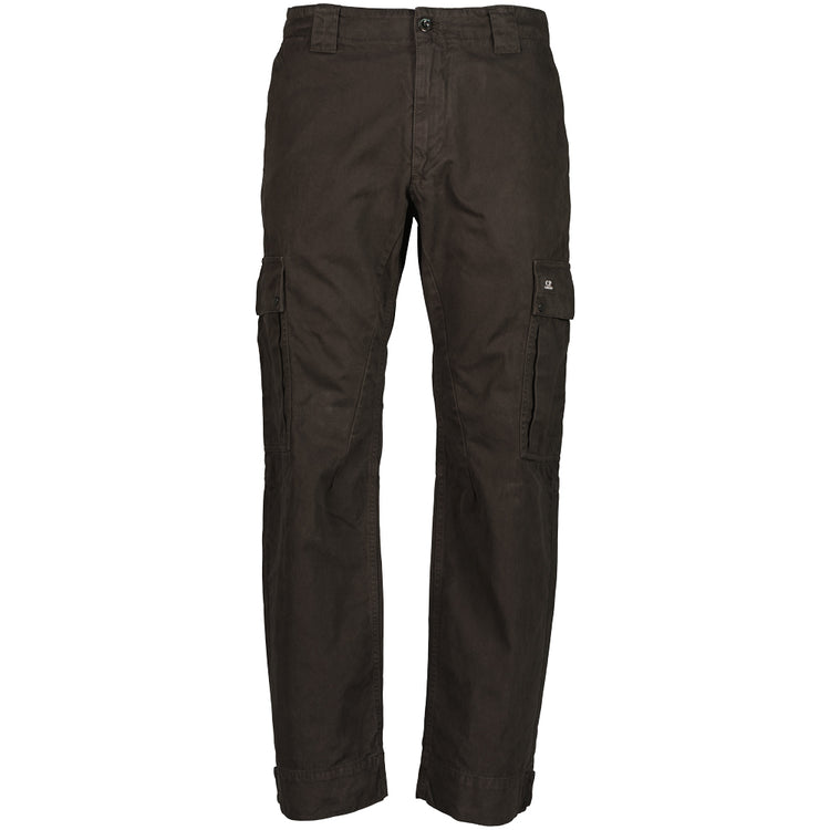 Military Twill Logo Patch Cargos - Casual Basement