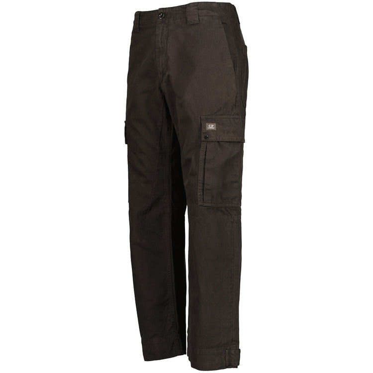 Military Twill Logo Patch Cargos - Casual Basement