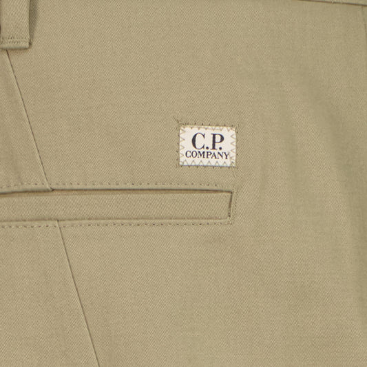 Loose Fit Twill Trousers - Casual Basement