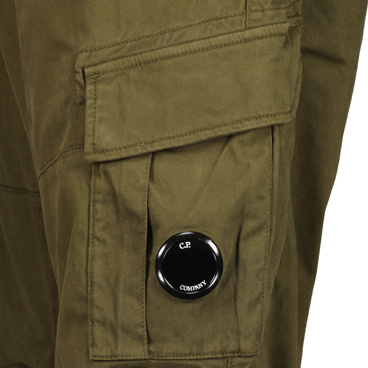 Stretch Satin Lens Cargo Pants - Casual Basement