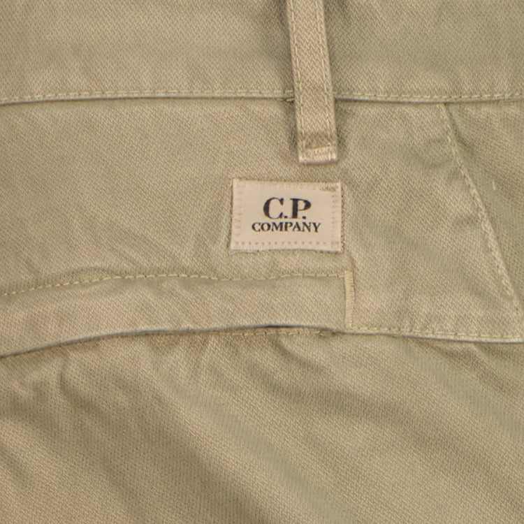 Military Twill Logo Patch Trousers - Casual Basement