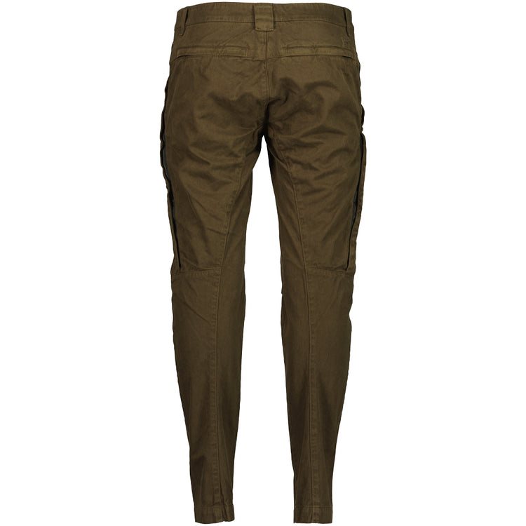 Military Twill Logo Patch Trousers - Casual Basement