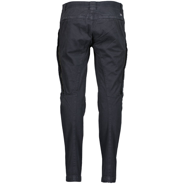 Military Twill Logo Patch Trousers - Casual Basement