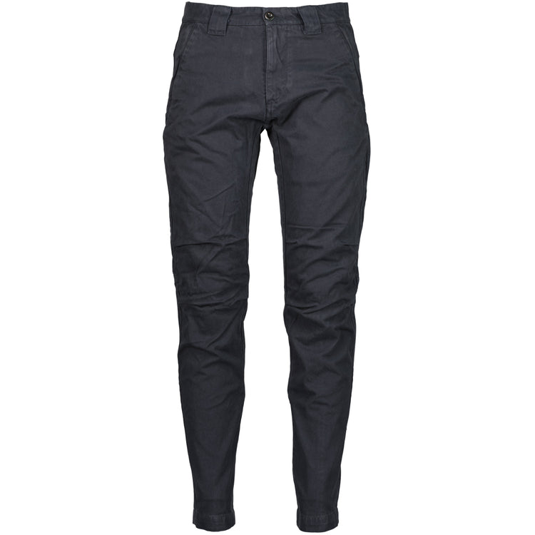 Military Twill Logo Patch Trousers - Casual Basement