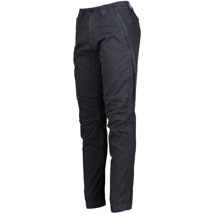 Military Twill Logo Patch Trousers - Casual Basement