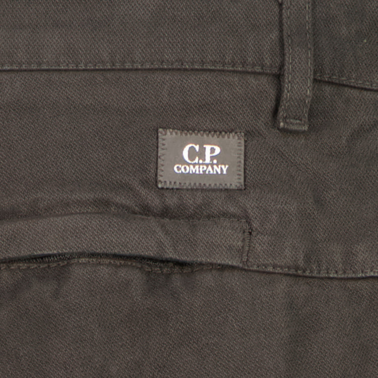 Military Twill Logo Patch Trousers - Casual Basement