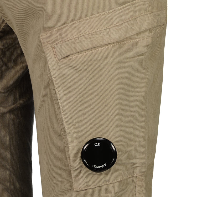 Corduroy Lens Cargo Pants - Casual Basement