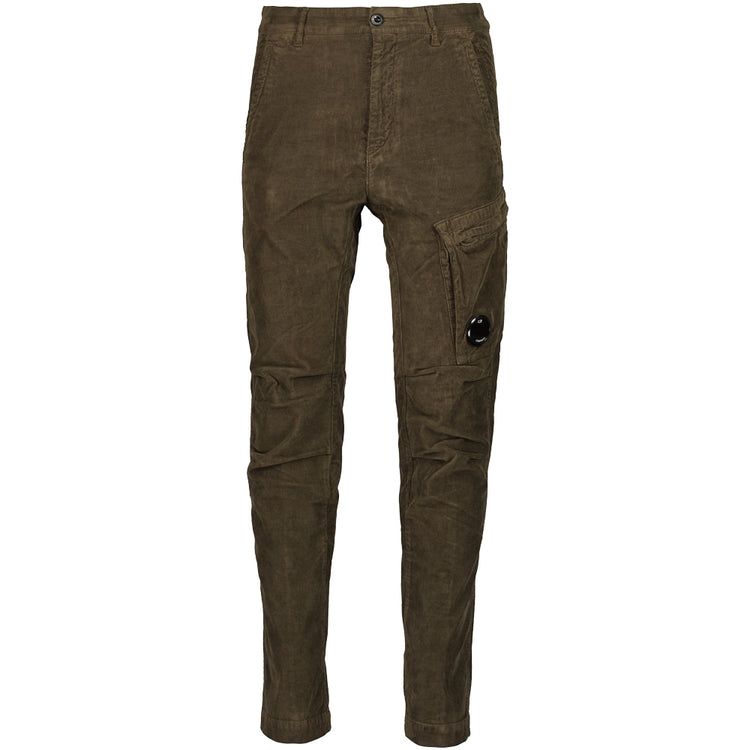 Corduroy Lens Cargo Pants - Casual Basement
