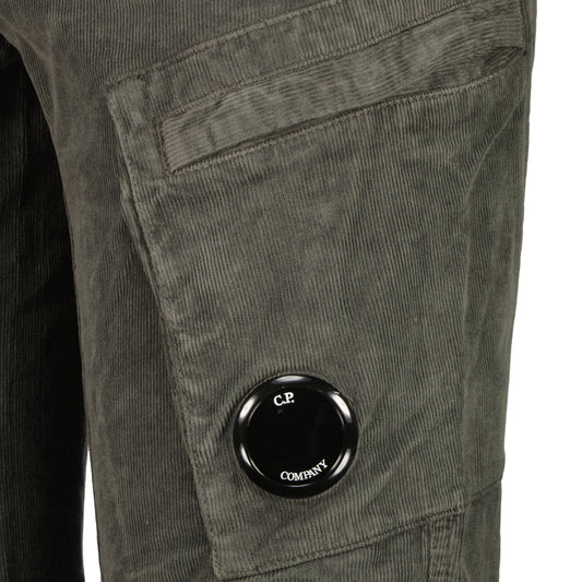 Corduroy Lens Cargo Pants - Casual Basement