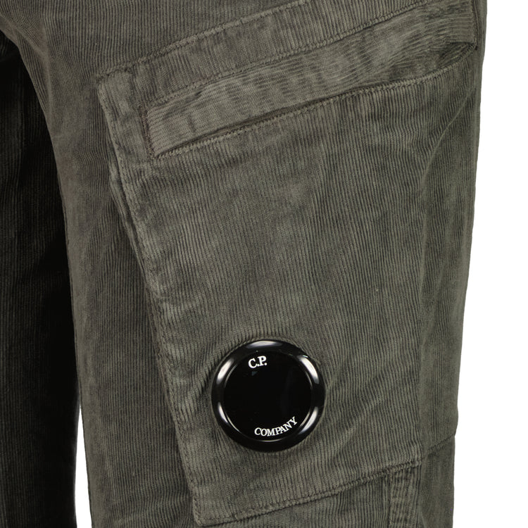 Corduroy Lens Cargo Pants - Casual Basement