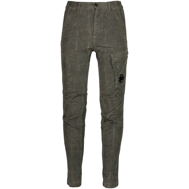 Corduroy Lens Cargo Pants - Casual Basement