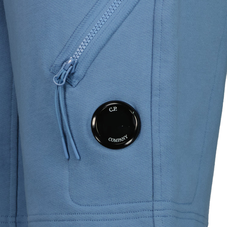 Diagonal Fleece Lens Sweat Shorts - Casual Basement