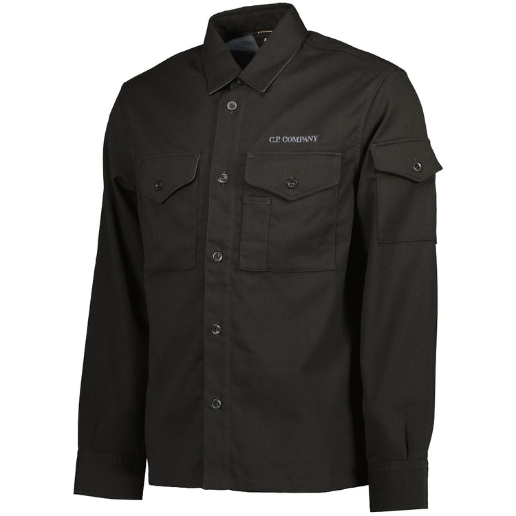 Panno Embroidered Logo Shirt - Casual Basement