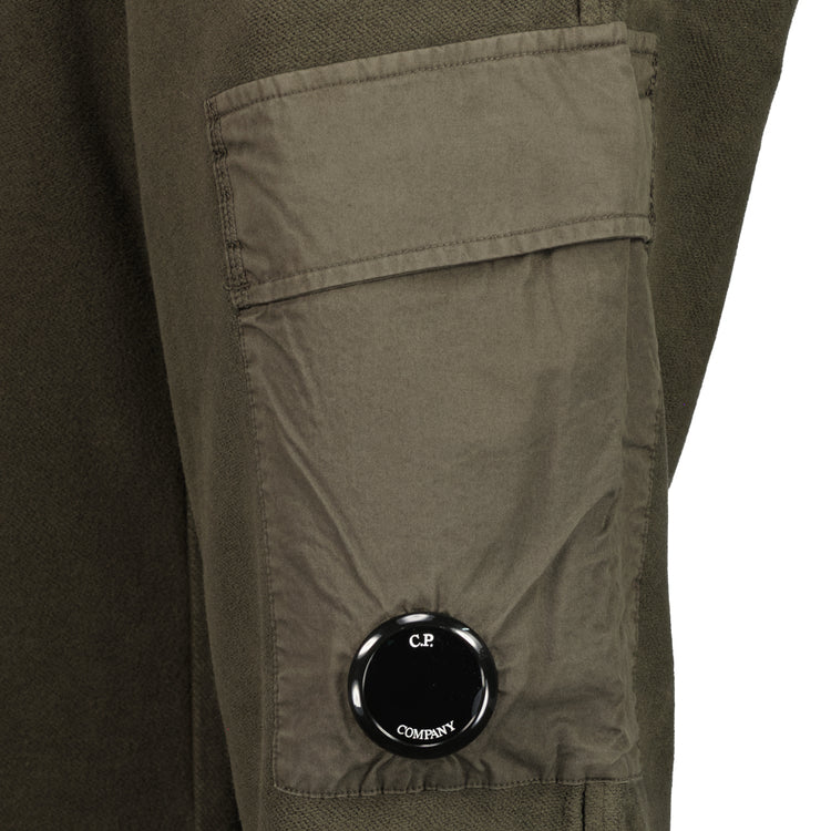 Brushed Fleece Lens Cargos - Casual Basement