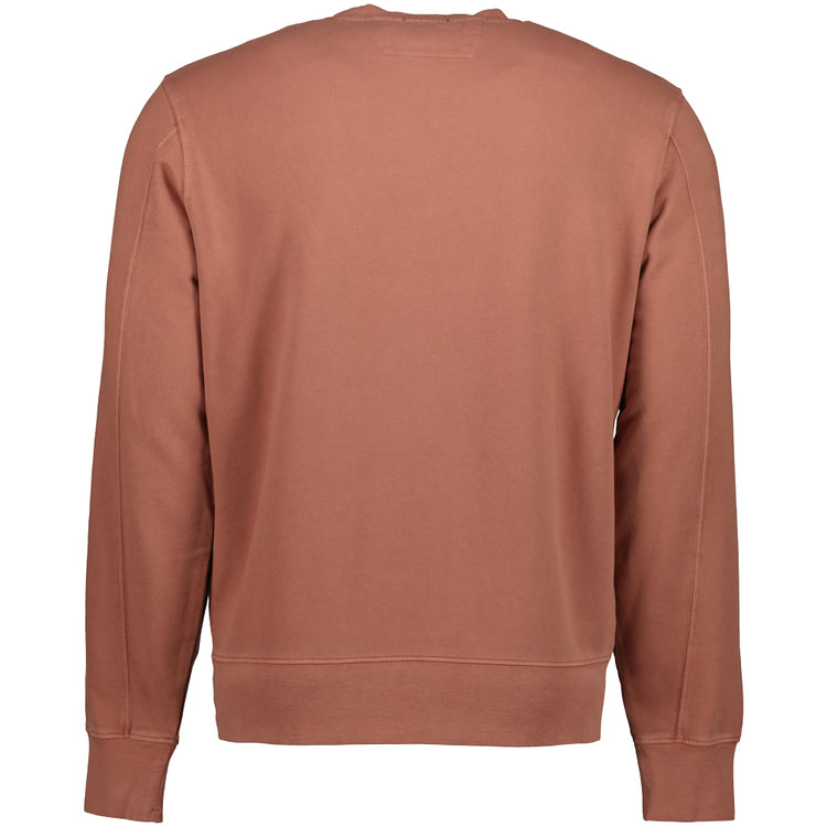 Brushed Fleece Resist Dyed Logo Sweat - Casual Basement