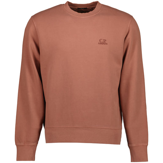 Brushed Fleece Resist Dyed Logo Sweat - Casual Basement